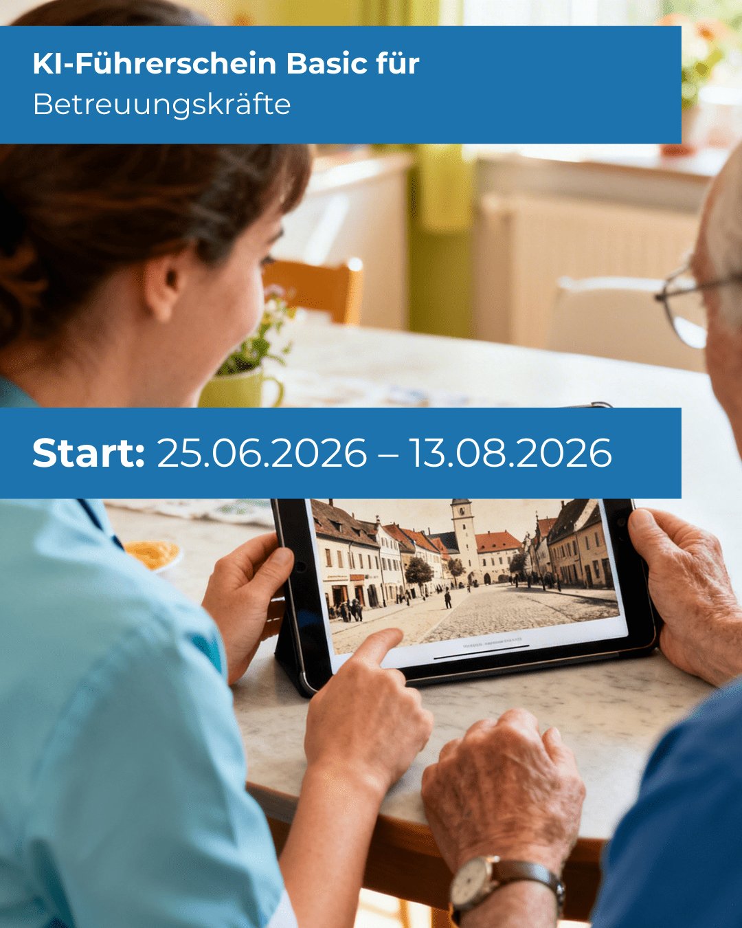 KI-Führerschein Basic für Betreuungskräfte (Abendkurs)
