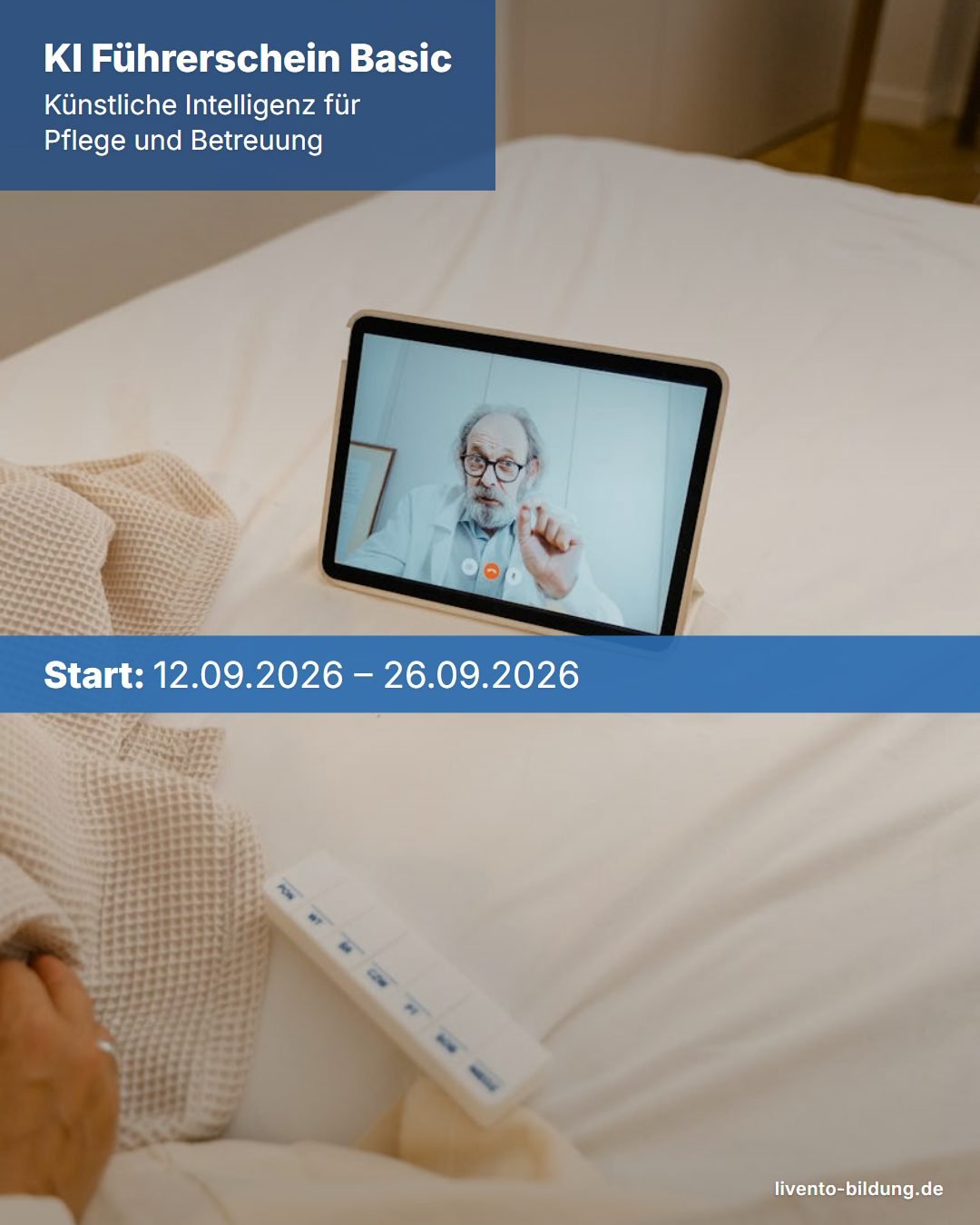 KI-Führerschein Basic – Künstliche Intelligenz für Pflege und Betreuung