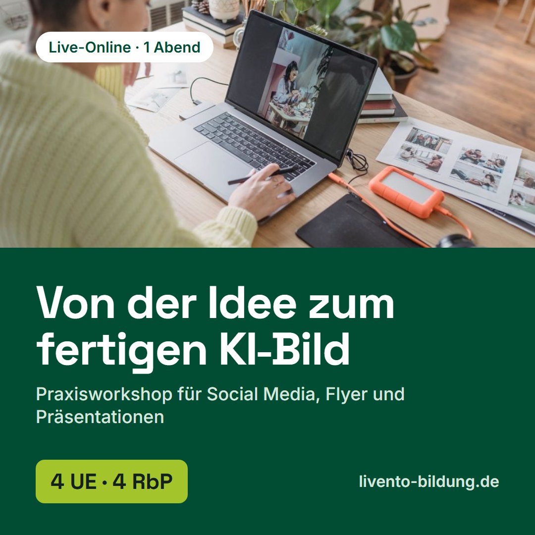 Von der Idee zum fertigen KI-Bild – Praxisworkshop