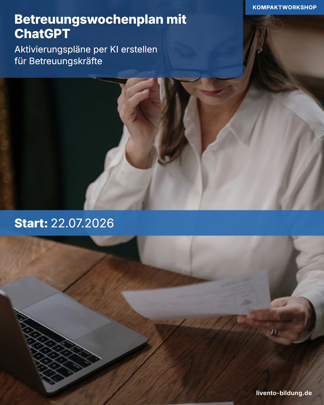 Betreuungswochenplan mit KI – Praxisworkshop