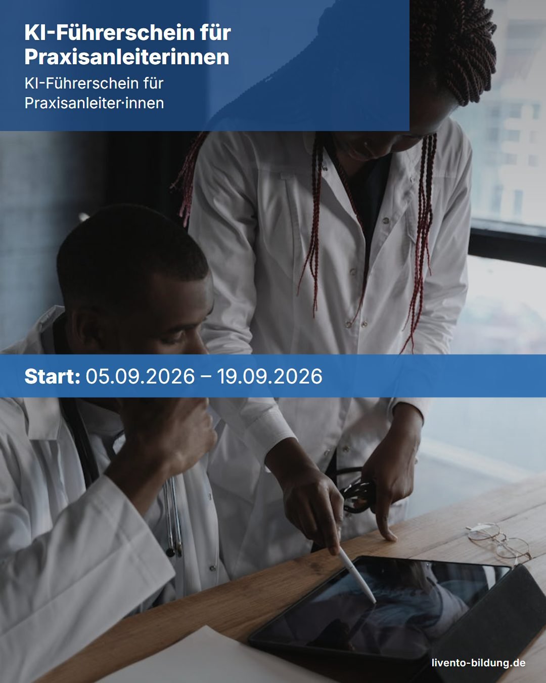 KI-Führerschein Basic für Praxisanleiterinnen und Ausbilderinnen