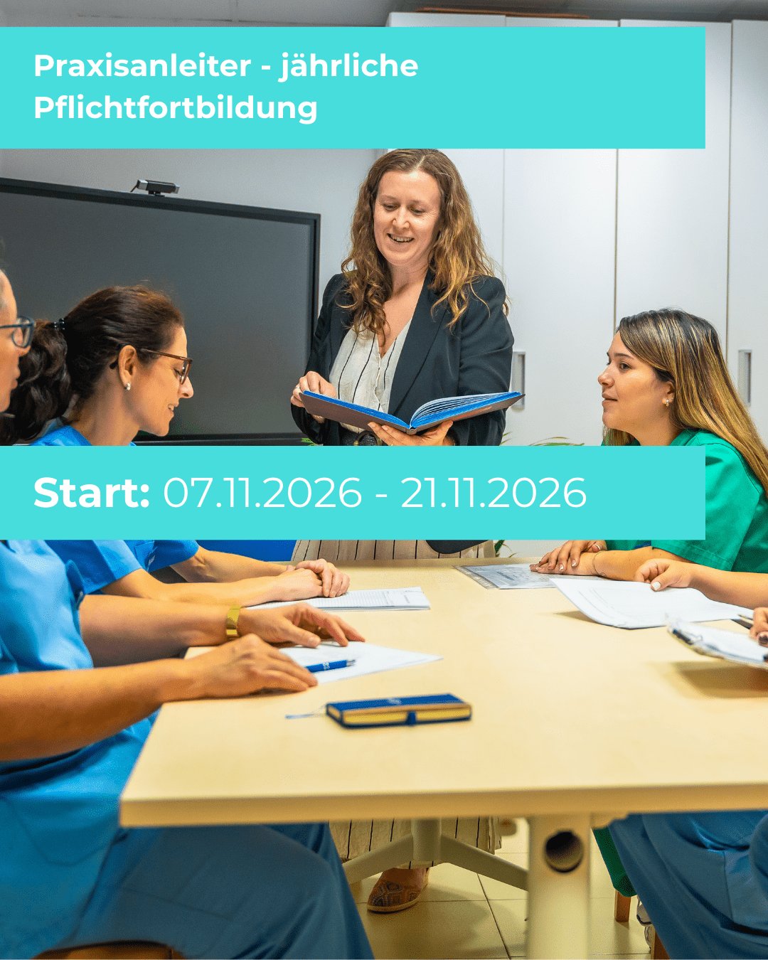 Praxisanleiter – jährliche Pflichtfortbildung (Abendkurs)